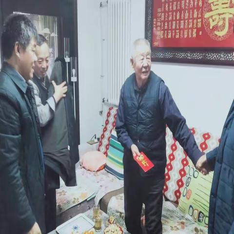 临汾公路管理段春节期间慰问离退休老党员、老职工和困难职工