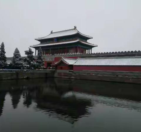 宫庭雪～2015年11月22日天安门故宫