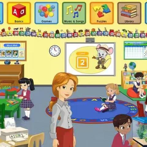 厦门水晶大地幼儿园4月ABCmouse奇妙故事之旅