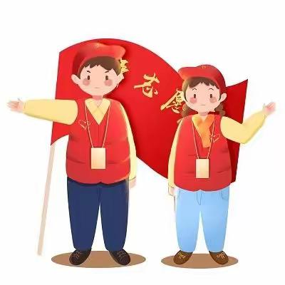 志愿者在行动—利通区第十小学“小兰花”志愿者服务活动