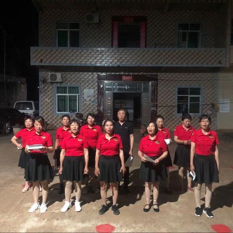 郭泗村《学党史、唱红歌、颂党恩、跟党走》活动