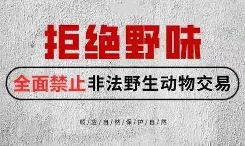 “全面禁止非法野生动物交易、长江流域禁捕”倡议书