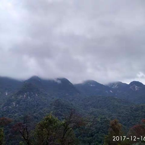 从化五指山连穿