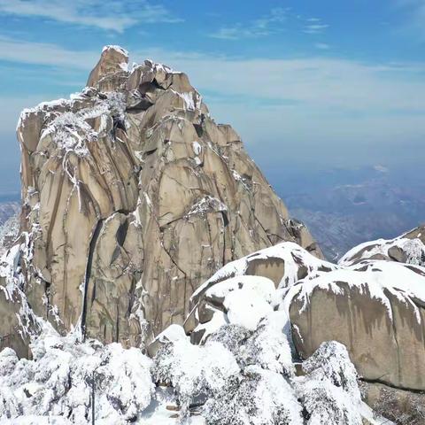 天柱山雪景