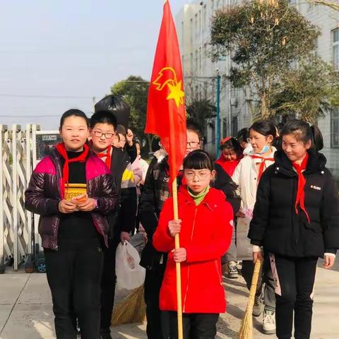 传承雷锋精神，共创文明家园——汤庄镇甸垛小学“学雷锋”活动