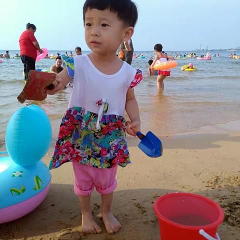 8.12游莱州金沙滩！