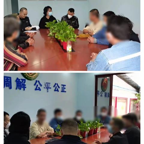 儋州司法局干冲司法所开展春节及“两会”期间社矫对象集中教育活动