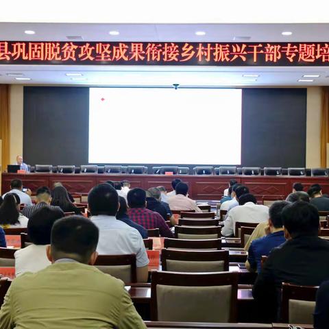 扶沟县举办巩固脱贫攻坚成果衔接乡村振兴干部专题培训班