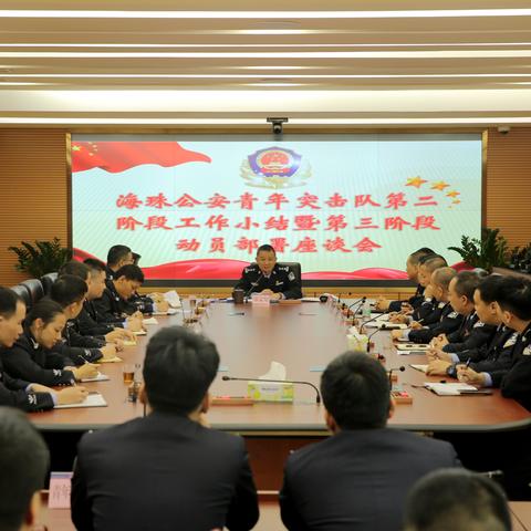 分局召开青年突击队第二阶段工作小结暨第三阶段动员部署座谈会