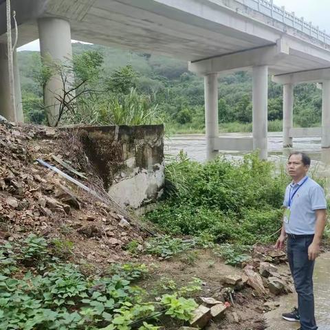 五指山市番阳中心学校校园周边水库 河道安全隐患排查