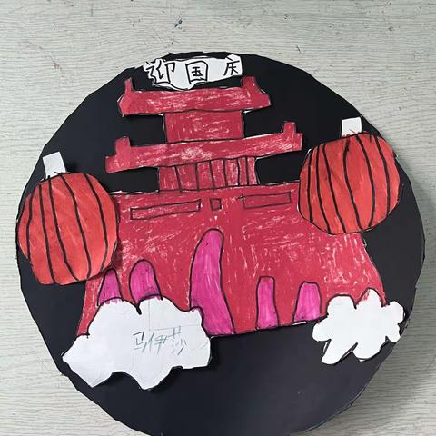 马伊莎小朋友绘画作品欣赏