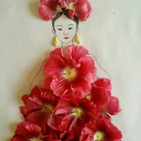 女人如画，《花瓣手工制作，玩一玩，做一做》