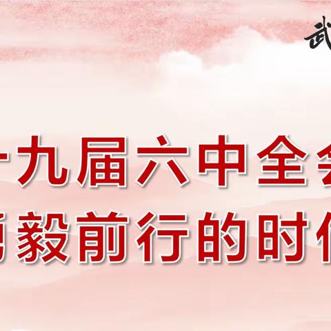 学习十九届六中全会精神，争做勇毅前行的时代新人