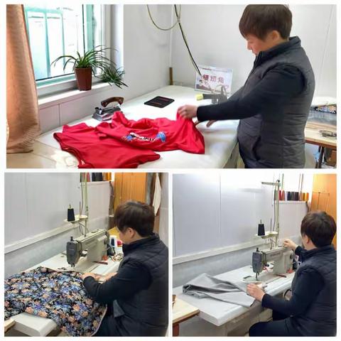 爱心缝纫角 服务惠居民