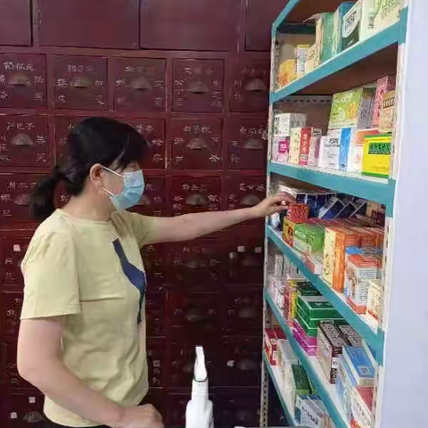 洪家楼街道洪楼广场社区计划生育药具市场集中清理清查