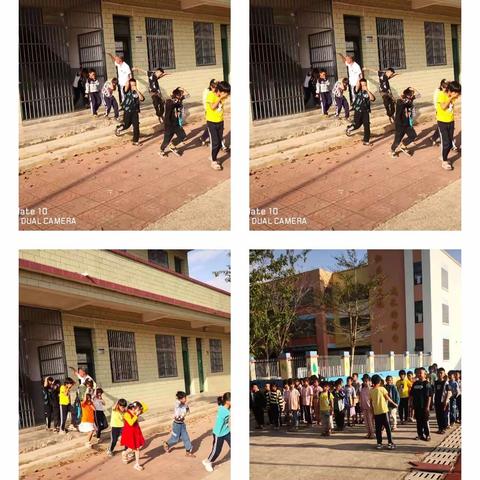 荣邦乡岭尾小学消防演练简讯