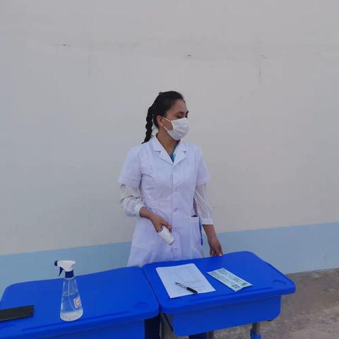 安全在于防患于未然，——荣邦乡岭尾小学安全防疫演练简讯