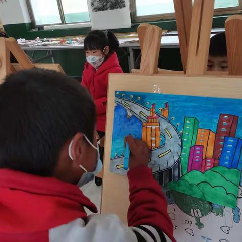 【“艺”路繁花开，童心绘未来】康县长坝镇山根小学第一期美术作品展