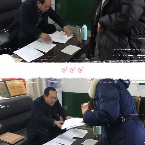 为期末助力，陆营镇第二教育联盟开展教务检查活动