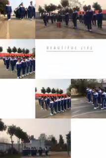 陆营镇乔营小学队列广播操比赛