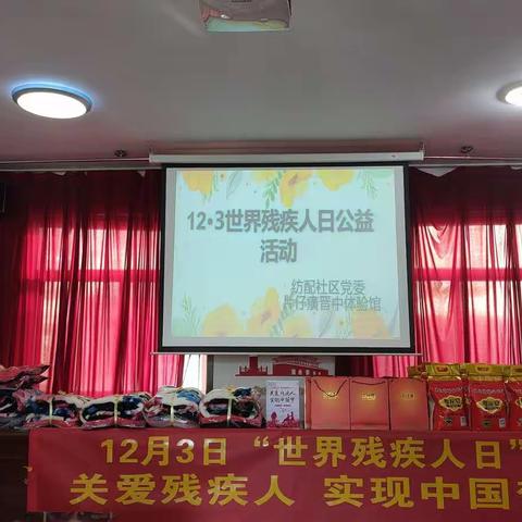12·3世界残疾人日公益活动