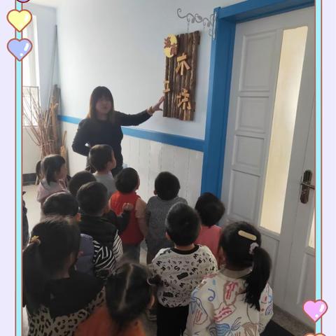 胜坨镇海南幼儿园走进木工坊