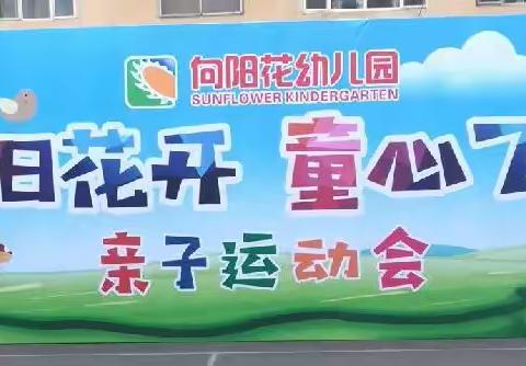 向阳花开，童心飞扬                                  －－－通化市东昌区向阳花幼儿园亲子运动会