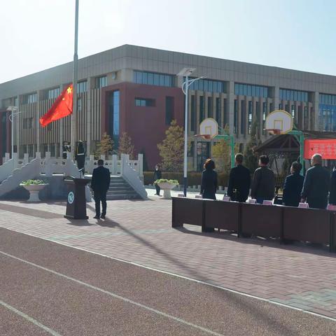 乘风少年时，铸梦开学季——灵武市第四中学2022–2023学年第二学期开学典礼