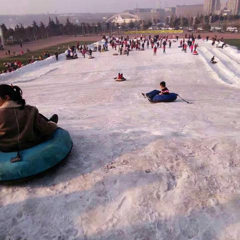 2018年在开发区滑雪