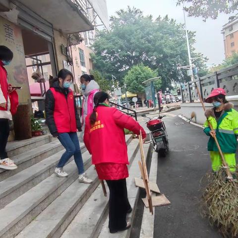 新港社区开展“建设健康家园，共享健康佳节”新春爱国卫生专项活动