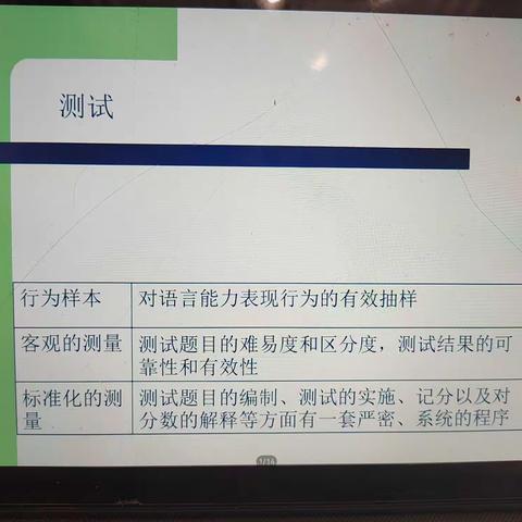 英语测试与评估