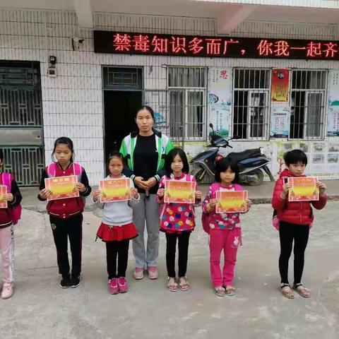 思贺镇大垌小学禁毒知识竞赛