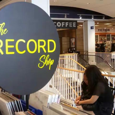 A performance at the Toronto book store