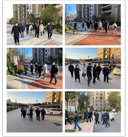 市创文办副主任罗学军到天宝路街道办事处进行调研