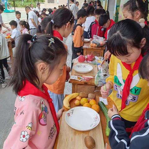 “雅食节，庆六一” ———白家小学校美食节