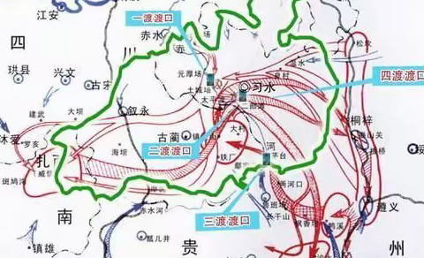 百年瞬间丨四渡赤水