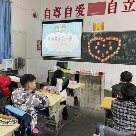 虎年生虎威，一起向未来——记“波州镇中心小学”一（1）班开学第一天