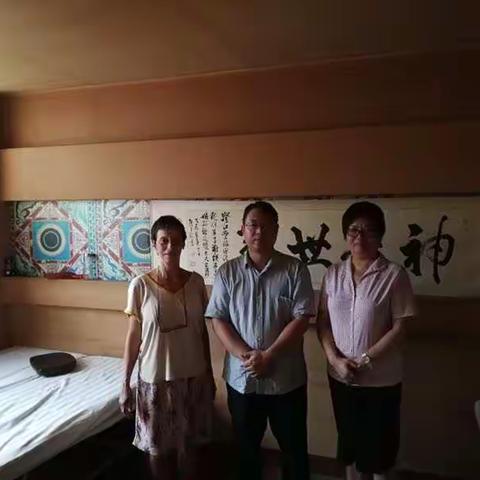 国际友人来侯马学习谢氏艾灸