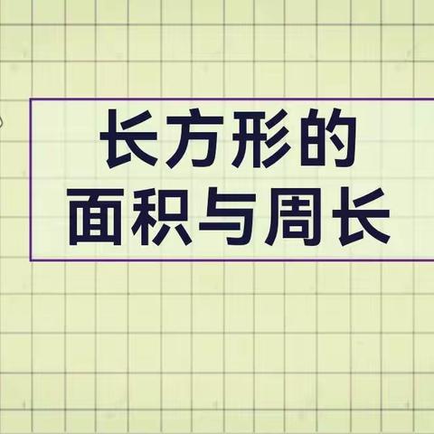 在《面积》教学中培养学生的“量感”活动设计（3）