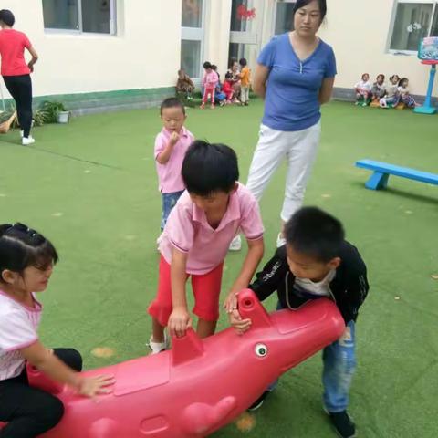 道托镇涝坡幼儿园（幼儿在园的精彩时分） 任永丽