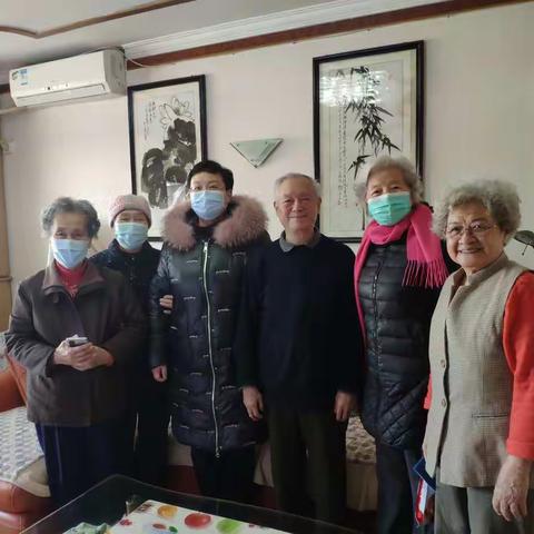 第六党支部春节大走访大慰问