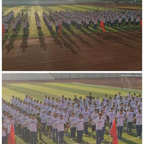 挥洒汗水，书写青春芳华——记南雅中学高一2214班军训第二天