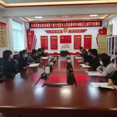 同心同行同学习 且思且悟且提高---长武县第十批专业技术人员赴海陵区学习纪实(一)