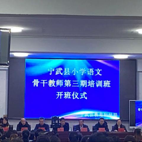 学向勤中得，萤窗万卷书————宁武县小学语文骨干教师第三期培训