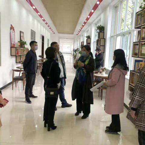 区宣传部副部长陈素珍到西关办事处指导新时代文明实践站建设工作