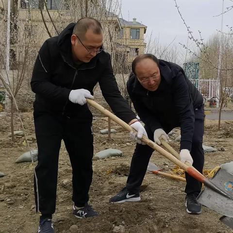 学党史 办实事 植树造林践初心