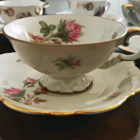 周六明晚八点群拍中古咖啡杯系列