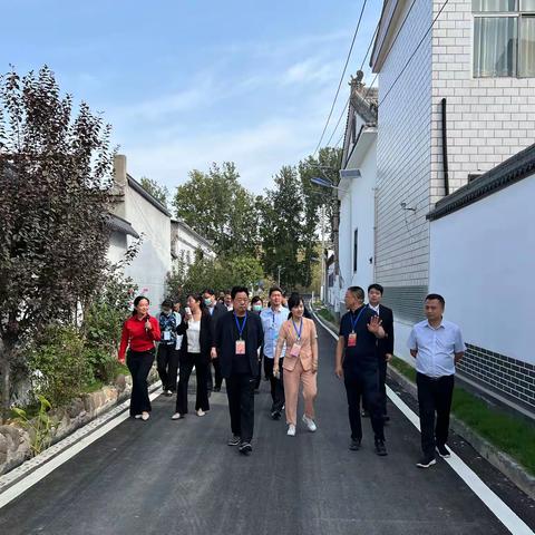 湛河区人大常委会对全区推进美丽乡村建设工作情况进行调研