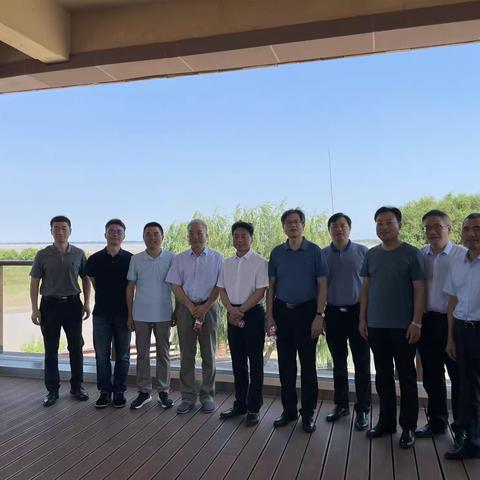 杭州市政协来我区考察学习湿地立法保护工作