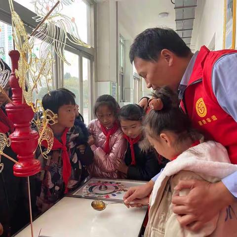 惠济区开展"非遗进校园"活动，走进薛岗小学